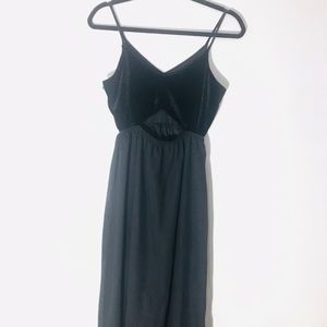 LA Hearts Maxi Dress Cut Out Sz M